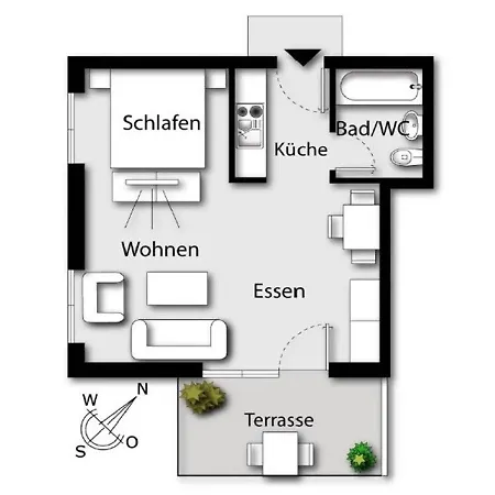 Waldrose Am Apartment